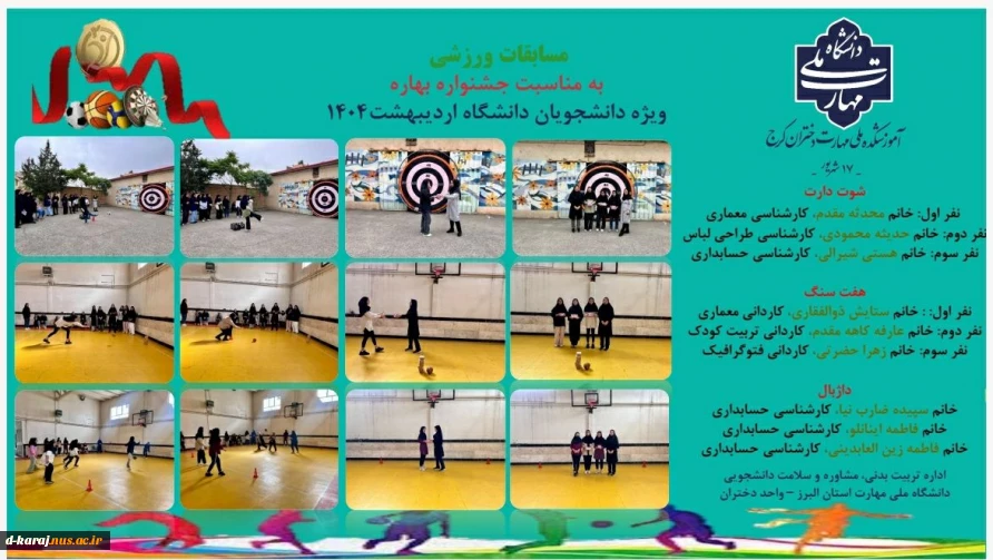 مسابقات ورزشی،جشنواره بهاره