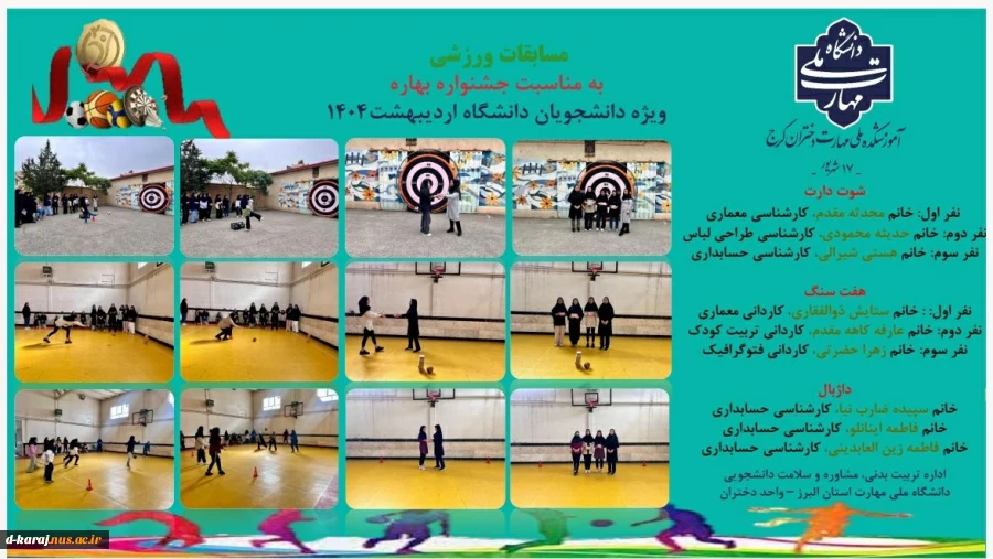مسابقات ورزشی،جشنواره بهاره