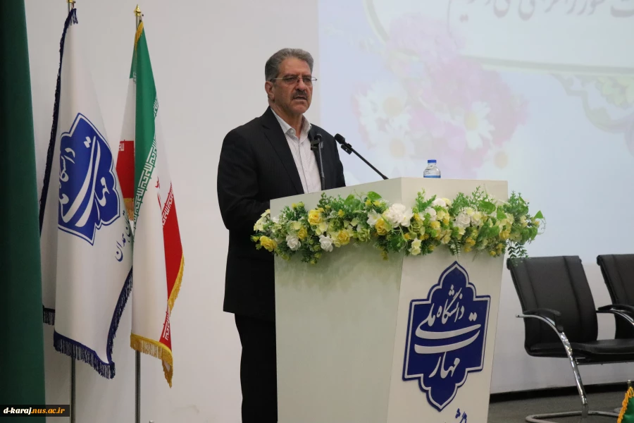 دیدار صمیمانه ریاست دانشگاه ملی مهارت با اعضای شورای استانی، هیئت علمی و کارکنان واحد استانی همدان 2